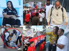Hermosas aficionadas engalanan el Estadio Nacional, la Ultra Fiel puso el ambiente en la previa y la Policía Nacional capturó a aficionado en la previa del Olimpia vs Real España. (FOTOS: David Romero y Estalin Irías)
