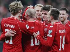 Dinamarca liquida a Macedonia del Norte en 10 minutos y sueña con ir al Mundial de United 2026