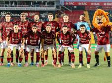 El 11 titular de Alajuelense en su último enfrentamiento por el campeonato de Costa Rica. Foto cortesía Alajuelense.