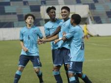 Honduras le pasa por encima a Guyana y se queda a un paso de lograr la clasificación a la Copa del Mundo Sub-17. (FOTO: Neptalí Romero)