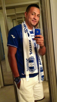 'Hondureños en el BBVA Compass de Houston'