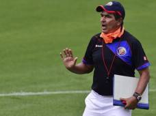 Jorge Luis Pinto ya tiene su propia canción tras el Mundial de Brasil con Costa Rica. Foto: AFP