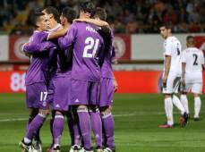 Real Madrid recetó paliza al Cultural Leonesa por 7-1.