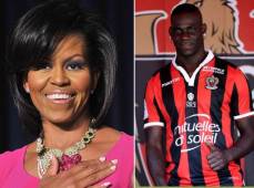 Michelle Obama ha impactado al futbolista italiano Mario Balotelli.