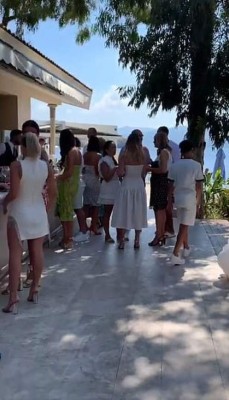 Kate Wright deslumbra en su espectacular boda en Turquía con Río Ferdinand