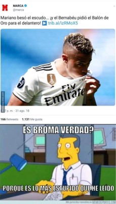 Los imperdibles memes que dejó la goleada del Real Madrid ante Leganés