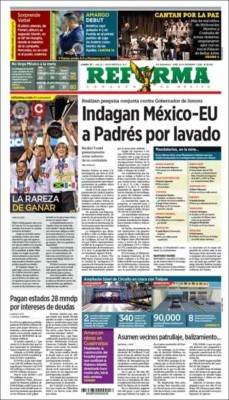 Portadas en México destacan el poco brillo de su Copa Oro