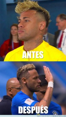 Los memes atacan a Neymar tras el Brasil-Serbia del Mundial de Rusia