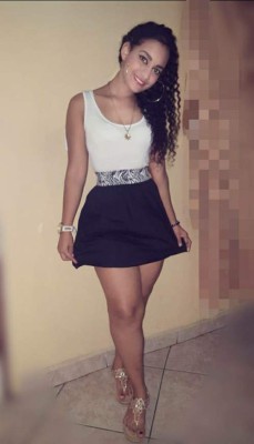 Ella es Diana Johnson, la bella colocha que engalana los juegos de Liga Nacional