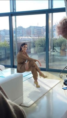 Georgina Rodríguez deslumbra en una elegante sesión de fotos para la revista italiana Grazia