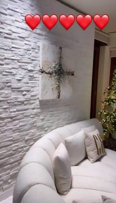 Georgina Rodríguez muestra cómo es por dentro la casa de Cristiano Ronaldo en Turín