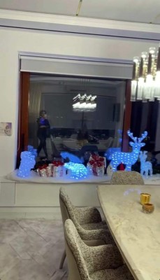 Georgina Rodríguez muestra cómo es por dentro la casa de Cristiano Ronaldo en Turín