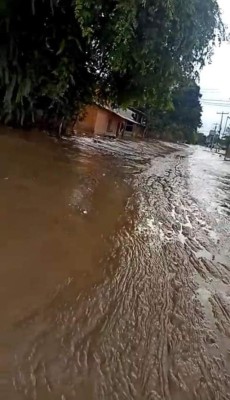 Qué terrible: La colonia en La Lima que quedó bajo el lodo tras el paso de ETA e IOTA