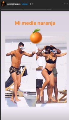 ¡Cazados! Georgina Rodríguez luce su impecable figura en un yate con Cristiano Ronaldo