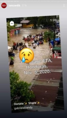 Figuras hondureñas y otros famosos que están ayudando a Honduras tras la desgracia que dejó Eta