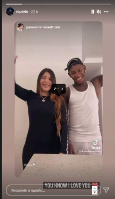 ¿Es la pareja de Romell Quioto? El futbolista revela su verdadera relación con hermosa joven hondureña