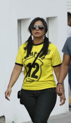 FOTOS: La belleza se robó el show en la semi entre Real España y Marathón