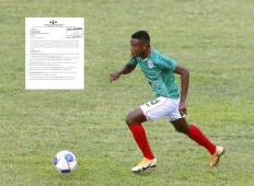 Mikel Santos lleva 12 partidos con el Marathón, seis de ellos como titular.