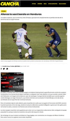 Prensa de El Salvador y Guatemala: 'La sacan barata' y 'volvieron a perder en Honduras'