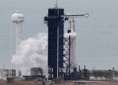 Todo estaba listo, pero el mal tiempo evitó el lanzamiento del NASA-SpaceX.