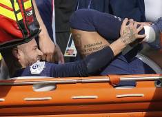 Neymar se lesionó el 20 de febrero en el triunfo del PSG ante Lille en el Parque de los Príncipes.