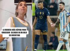 Una docente argentina logró que sus alumnos guardaron silencio usando a Messi y Mbappé.