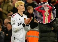 Alejandro Garnacho pidió disculpas a los seguidores del United tras la goleada que sufrieron ante Liverpool.