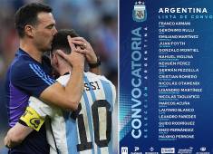Argentina anunció su convocatoria oficial para los amistosos ante Panamá y Curazao con Messi a la cabeza.