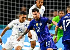 Honduras enfrentó en Miami a Argentina antes del Mundial de Qatar 2022. FOTO ARCHIVO