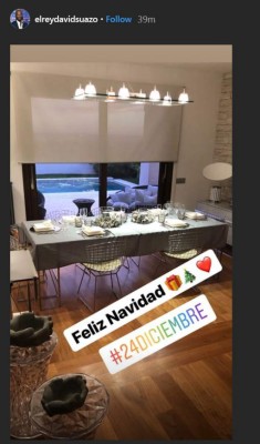 ¡A lo grande! Así disfrutan de las fiestas navideñas los jugadores de Honduras