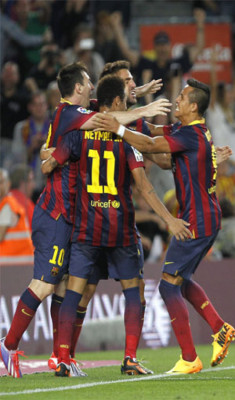 Mejores imágenes de Barcelona vrs Sevilla FC