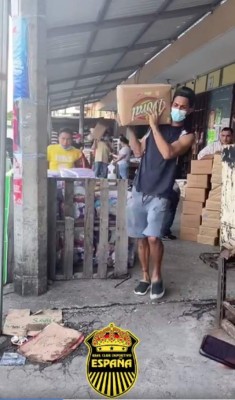 ¡Solo el pueblo salva al pueblo! Deportistas hondureños se solidarizan con los afectados por Eta