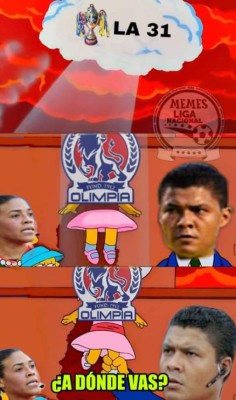 ¡Siguen! Los otros memes donde hacen pedazos al Olimpia tras perder la final ante Motagua