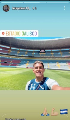 Jugadores Sub-23 de Honduras muestran el lado íntimo del reconocimiento de cancha del estadio Jalisco