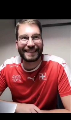 La tremenda recompensa que recibió Luca Lautenbach, el aficionado que se hizo viral en el Francia-Suiza de la Eurocopa&nbsp;&nbsp;
