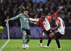 Luis Palma salió a los 57 minutos en su debut en la UEFA Champions League.