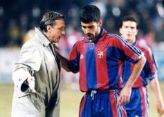 Johan Cruyff influyó mucho en la carrera de Pep Guardiola como futbolista y posteriormente como jugador.