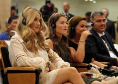 Izabel Andrijanic asistió a la presentación de su novio Mateo Kovacic, como nuevo jugador del Real Madrid.