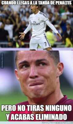 ¡NO LO PERDONAN! Los memes que atacan a Cristiano por quedar eliminado ante Chile
