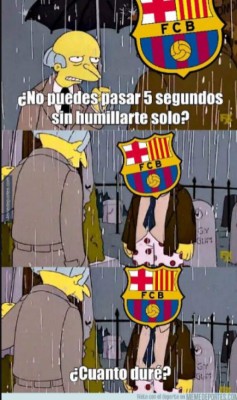 Los nuevos memes que castigan a Messi y Barcelona tras tirar la liga española ante Levante