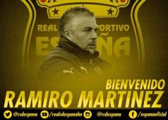 Real España anuncia el fichaje del técnico Ramiro Martínez.