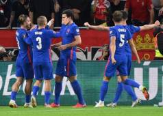 Inglaterra golea a Hungría en el Puskas Arena por las eliminatorias UEFA rumbo a Qatar 2022.