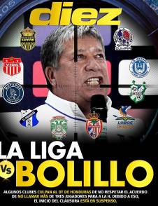 Bolillo vs Liga Nacional: Portada de DIEZ/12 de enero de 2022