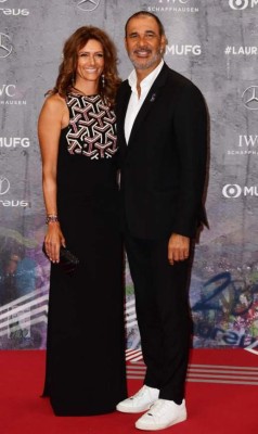 La mujer de Figo y las bellas deportistas que deslumbraron en la gala de los Premios Laureus