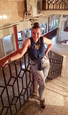 Jacqueline Bossow, la reina porteña seguidora del Platense y Real Madrid