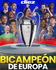 PSG es bicampeón de la Champions