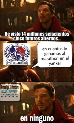 Crueles memes al Olimpia por sumar cinco años sin vencer a Marathón en el Yankel Rosenthal