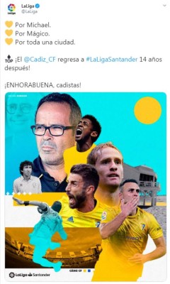 'Regresa entre los grandes': Los medios internacionales destacan el ascenso del Cádiz y Choco Lozano a Primera división de España