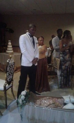 Las imágenes de la boda del portero Luis 'Buba' López