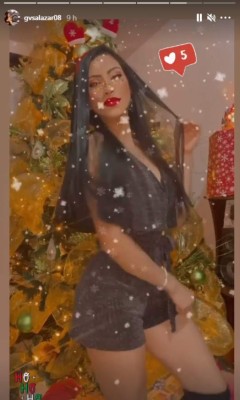 Las infartantes y elegantes fotos de las famosas hondureñas disfrutando de la Navidad 2020